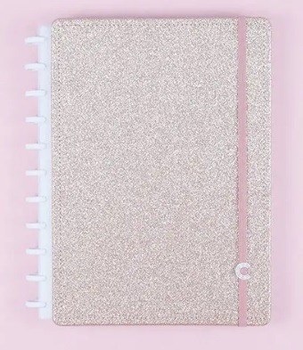 Cuaderno Inteligente A4 Especial Glitter Rosa en Ramos Papelería