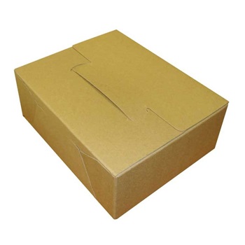 Caja Carton Marron Oficio Legajo 39x28x12