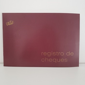 Libro Registro De Cheques T/F 2299 Rab