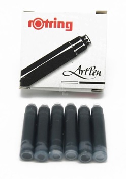 Cartucho Rotring Art-Pen Caja X 6