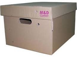 Caja Carton Rigido Grande C/Tapa 42x33x25