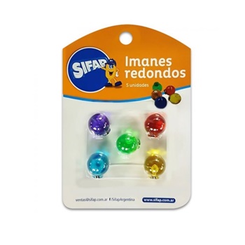 Imanes Redondo Sifap X 5