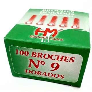 Broche Dorados N 9 48mm