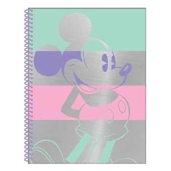 Mickey Cuaderno A4 Tapa Semirigida X 80hs
