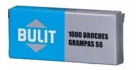 Broche Bulit X 1000 6mm P/Grampadora