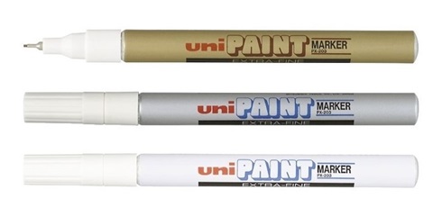 Marcador Uni Paint Px 203 0,5mm E/F Oro