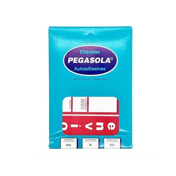 Etiqueta Pegasola Fragil/Envio Caja
