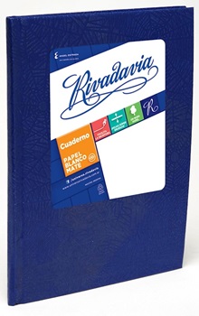 Cuaderno Rivadavia X 100hs Azul