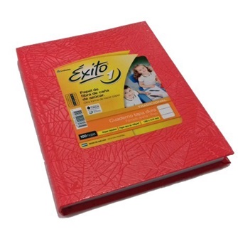 Cuaderno Exito T/D 48hs Rojo