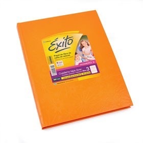Cuaderno Exito T/D 48hs Naranja