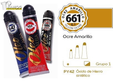 Oleo Alba 60cc G1 Ocre Amarillo
