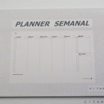 Planificador Planner Semanal Perpetuo