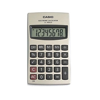 Calculadora Casio Ms- 10f 10 Digitos