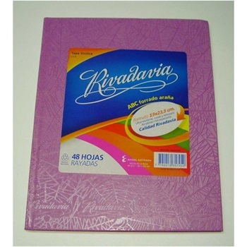 Cuaderno Rivadavia X 48hs Lila