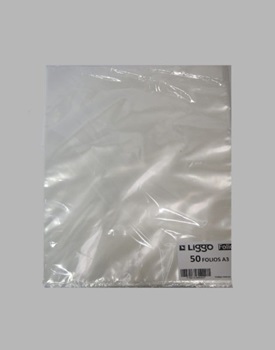 Folio Plastico Liggo A3 80mic