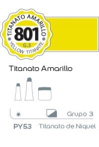 Acrilico Alba 18cc G3 Titanato Amarillo