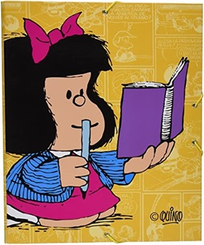 Mafalda Carpeta 3 Aro Cartone