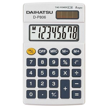 Calculadora Daihatsu Dp- 806 Bolsillo