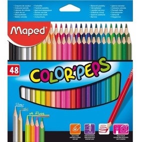 Lapiz Color Maped X 48 Carton