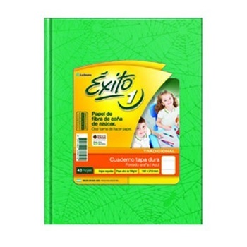 Cuaderno Exito T/D 48hs Verde Manzana