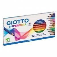 Lapiz Color Pax Giotto X 12 Supermina