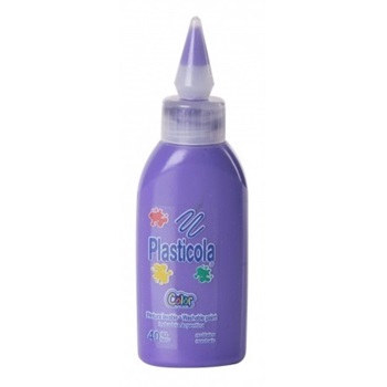 Adhesivo Plasticola 40 Grs Violeta
