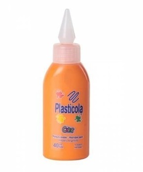 Adhesivo Plasticola 40 Grs Naranja