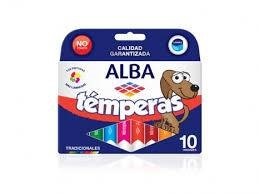 Tempera Alba 8 Cc Blanco