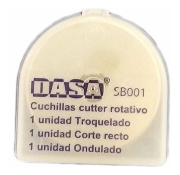 Trincheta Dasa Repuesto Sb001 X3 Recto/Troquel/Ondas