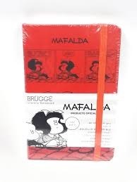 Libreta Brugge Mafalda S Rayada 9x14 Licencia