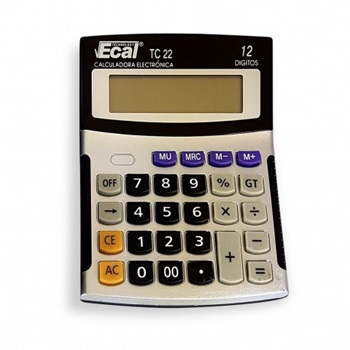 Calculadora Ecal Tc22 12 Digitos Escritorio