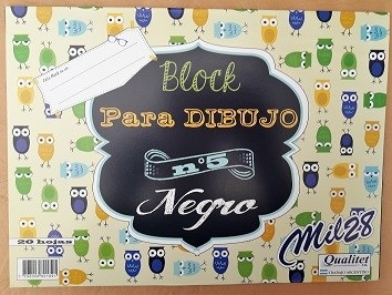 Block N 5 Mil28 Negro