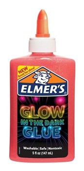 Adhesivo Elmers Glitter X 147ml Rosa Glow in the Dark