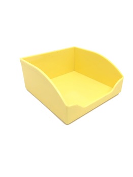 Cubo Portapapeles Liggo Pastel Amarillo
