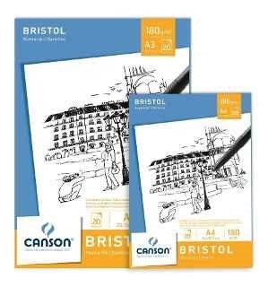 Block Canson Bristol A4 180 Grs 20 Hs **