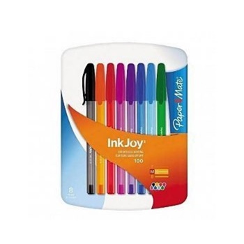 Boligrafo Papermate Ink 100 St X 8 Colores