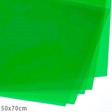 Celuloide (Acetato) 50x70 Color Verde