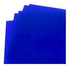 Celuloide (Acetato) 50x70 Color Azul
