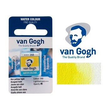 Acuarela Van Gogh Pan 268 Amarillo Azo Claro