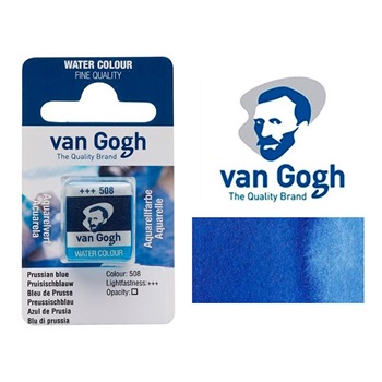 Acuarela Van Gogh Pan 508 Azul De Prusia