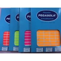 Etiqueta Pegasola 36125 Fluo 8x20 Naranja