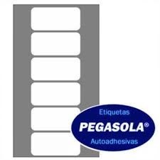 Etiqueta Pegasola 3030 33x75