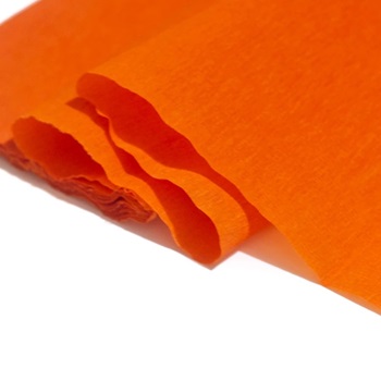 Papel Crepe Color Naranja