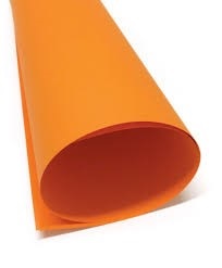 Cartulina Escolar Color Naranja