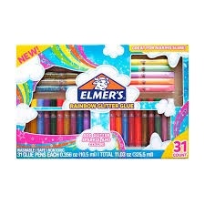 Adhesivo Elmers Kit Rainbow 31p