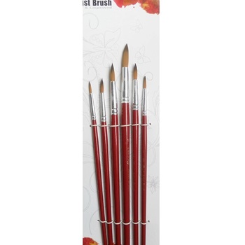 Pincel Artist Brushes Set X 6 Redondos