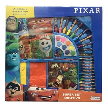 Set Tapimovil Super Creativo Pixar