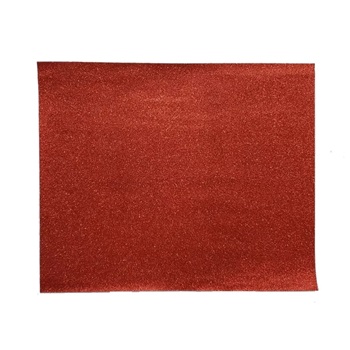Cartulina Glitter 35x50 Color Rojo