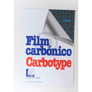 Papel Carbonico Carbotype C/U Azul