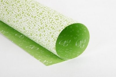 Cartulina Entretenida Burbujas Verde